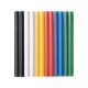 EXTOL® Craft 12db Színes Ragasztóstift, Ragasztórúd, 100 x 7,2 mm, Melegragasztó pisztolyhoz (9908)