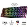 Spirit of Gamer ELITE K70 RGB világítós Magyar kiosztású FÉL-MECHANIKUS, Vezeték nélküli Gamer Billentyűzet (CLA-EK70HU)