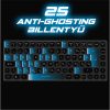 Spirit of Gamer ELITE K70 RGB világítós Magyar kiosztású FÉL-MECHANIKUS, Vezeték nélküli Gamer Billentyűzet (CLA-EK70HU)
