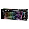 Spirit of Gamer ELITE K70 RGB világítós Magyar kiosztású FÉL-MECHANIKUS, Vezeték nélküli Gamer Billentyűzet (CLA-EK70HU)