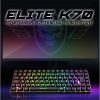 Spirit of Gamer ELITE K70 RGB világítós Magyar kiosztású FÉL-MECHANIKUS, Vezeték nélküli Gamer Billentyűzet (CLA-EK70HU)