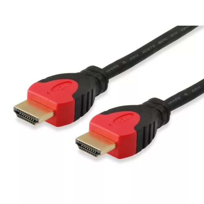 Aranyozott 1m HDMI kábel, Apa/Apa, 4K/60Hz (Equip  - 119341)