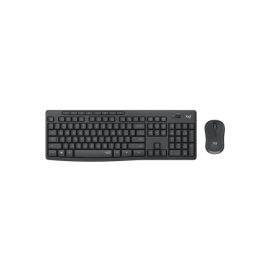   Logitech MK295 Silent Vezeték Nélküli MAGYAR Billentyűzet + Egér | Fekete (920-009806)