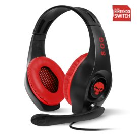   Spirit of Gamer PRO-NH5 Red Nintendo Switch Gamer Fejhallgató, Headset Mikrofonnal (MIC-G715SW)