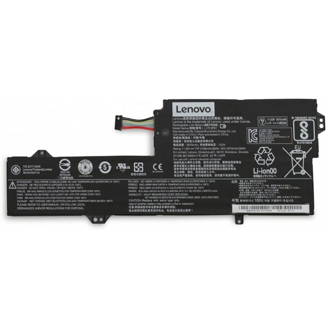 Lenovo IdeaPad 320S-13IKB Laptop Akkumulátor, gyári új, 3 cellás (3100mAh)