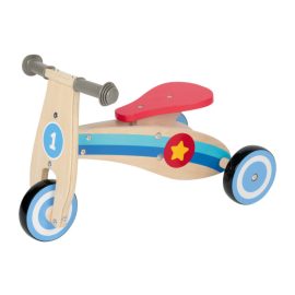   Playtive Futóbicikli Gyerekeknek, pedál nélküli tricikli, három kerekű bicikli, fajáték