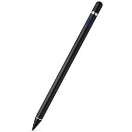   Univerzális érintő toll, érintőceruza, műanyag, (Bármilyen kapacitív kijelzőhöz), Active Stylus Pen, Fekete