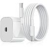 Apple iPhone 15, 16-hoz 20W Gyors Töltő + Kábel (USB-C to USB-C) (MU7W2B/A)