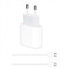 Apple iPhone 15, 16-hoz 20W Gyors Töltő + Kábel (USB-C to USB-C) (MU7W2B/A)