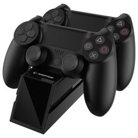   Rampage Gamepad töltő - RP-PS4 (Dokkoló 2x PS4 kontroller töltéséhez, fekete) (37089)