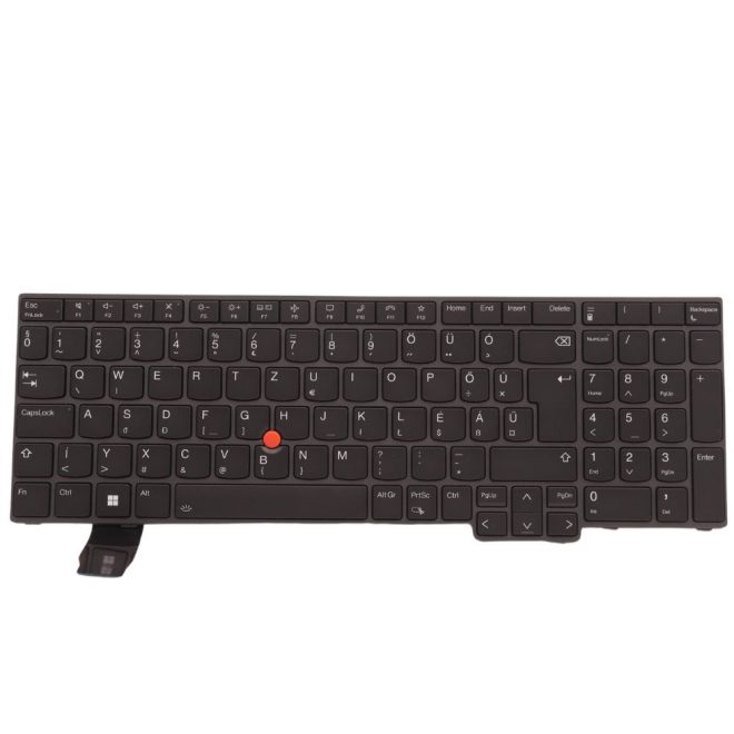 Lenovo ThinkPad T16 Gen 1 fekete magyar Laptop billentyűzet