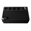 NJOY Szünetmentes Tápegység Akkumulátorral, 650VA / 360W, Renton 650 Plus (4 Schuko hálózati konnektor aljzat kimenet, line-interaktív, fekete) UPCSBLS665TRECG01B