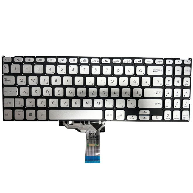 Asus Vivobook X515, D515, F515, S515 gyári új szürke magyar háttér-világításos billentyűzet (0KNB0-560NHU00)