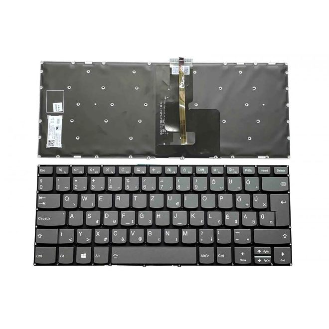 Lenovo IdeaPad Yoga 520-14IKB szürke magyar Laptop billentyűzet