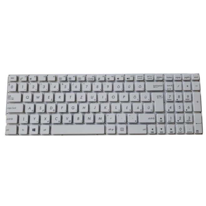 Asus X556U gyári új magyar fehér keret nélküli billentyűzet (0KB0-612XHU00)