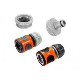   Gardena 4 részes tömlőcsatlakozó készlet, öntözőkészlet 2db 1/2 colos gyors csatlakozóval