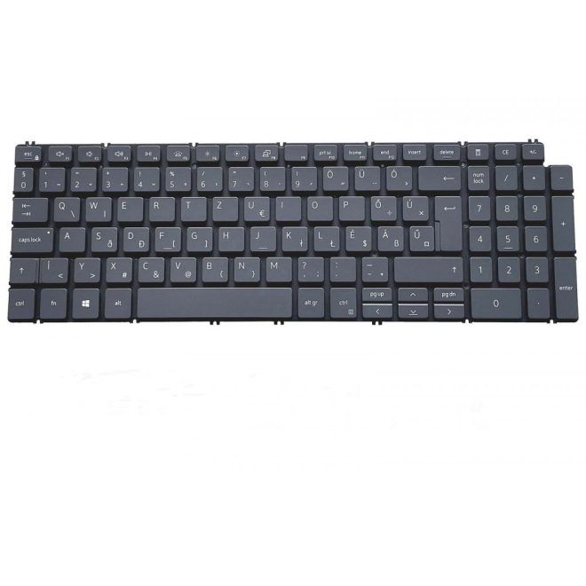 Dell Vostro 5502 fekete magyar Laptop billentyűzet