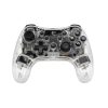 White Shark LEGION GPW-8039 RGB Vezeték Nélküli Kontroller, Android/iOS/N-Switch/Win PC/PS4/PS3 Digitális Wireless BlueTooth Gamepad, Átlátszó (GPW-8039)