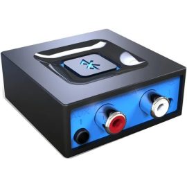   Logitech Audió Bluetooth Adapter, Vezeték Nélküli, 3,5mm Jack/RCA, Max 15m, fekete-kék (980-000912)