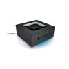 Logitech Audió Bluetooth Adapter, Vezeték Nélküli, 3,5mm Jack/RCA, Max 15m, fekete-kék (980-000912)