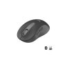Logitech M650 L Nagy Méretű Vezeték Nélküli Egér, Bluetooth, Optikai, 2000DPI, Szürke (910-006236)