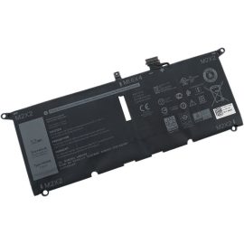   Dell Inspiron 7490, Latitude 3301, XPS 13 (9370) helyettesítő új 4 cellás 52Wh 6500mAh akkumulátor (TYPE: DXGH8, 0DXGH8)