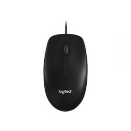   Logitech M100 Vezetékes USB Optikai Egér Fekete (910-006652)