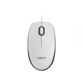   Logitech M100 Vezetékes USB Optikai Egér Fehér (910-006764)
