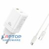 XIAOMI Mi helyettesítő 65W GaN Gyorstöltő + Kábel USB-C to USB-C (Type-C) 2 méter, Fehér (BHR4499GL)