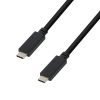 Samsung-hoz USB-C to USB-C (TYPE-C) Telefon Töltő és adatbábel 1m, fekete