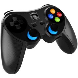   iPega 9157 BlueTooth Wireless, Fekete, Vezeték Nélküli Kontroller, Gamepad, Telefontartóval