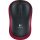 Logitech m185 USB fekete-piros optikai vezeték nélküli egér (910-002240)