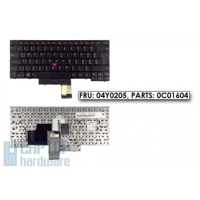 Lenovo ThinkPad Edge E435 fekete magyar Laptop billentyűzet