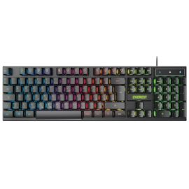   Everest KB-188 Borealis RGB Világításos MAGYAR Vezetékes USB Gamer Billentyűzet (37428)