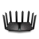 TP-Link AX6600 Tri-Band Gigabit WiFi 6 Router 1xWAN(2,5 Gbps) + 1xWAN/LAN (1 Gbps) 3xLAN(1 Gbps) + 2xUSB, Archer AX90 (AX90)