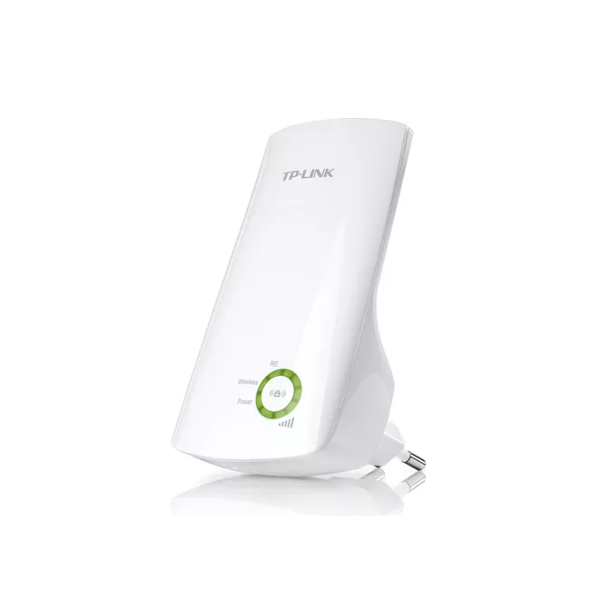 TP-LINK WA854RE WiFi jelerősítő (WA854RE) – vezeték nélküli Range Extender, 300Mbps N sebességgel. Egyszerű telepítés, stabil kapcsolat és erős jel az otthonod minden pontján