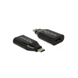   Delock USB-C (TYPE-C - Apa/Male) - HDMI (Anya/Female) átalakító, (DP Alt Mode) 4K 60Hz (62978)