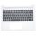 HP ProBook 440 G7 MAGYAR ezüst szürke háttérvilágításos laptop billentyűzet modul (L65224-211)