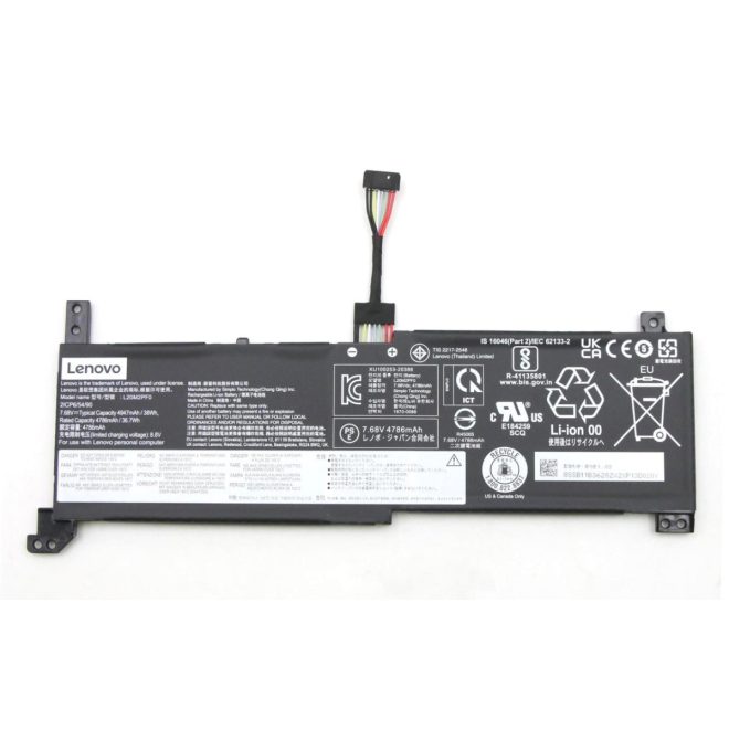 Lenovo IdeaPad 3-15ITL6 Laptop akkumulátor, gyári új, 2 cellás (4947mAh)