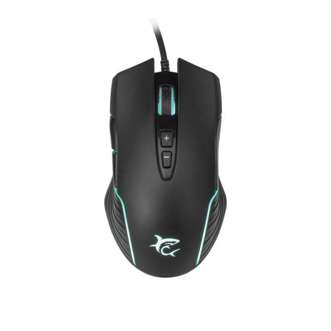 White Shark AZARAH RGB LED Világítós Gamer Egér, Fekete (GM-5003)
