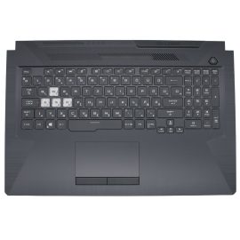 Asus TUF FX706LI fekete-fehér magyar Laptop billentyűzet