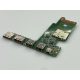 HP EliteBook 8560w, 8570w, SD kártya / USB panel (01015S900-388-G)
