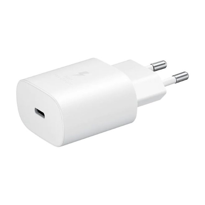 Samsung Galaxy-hoz 25W Gyors Töltő USB-C, Fehér (EP-TA800NWEGEU)