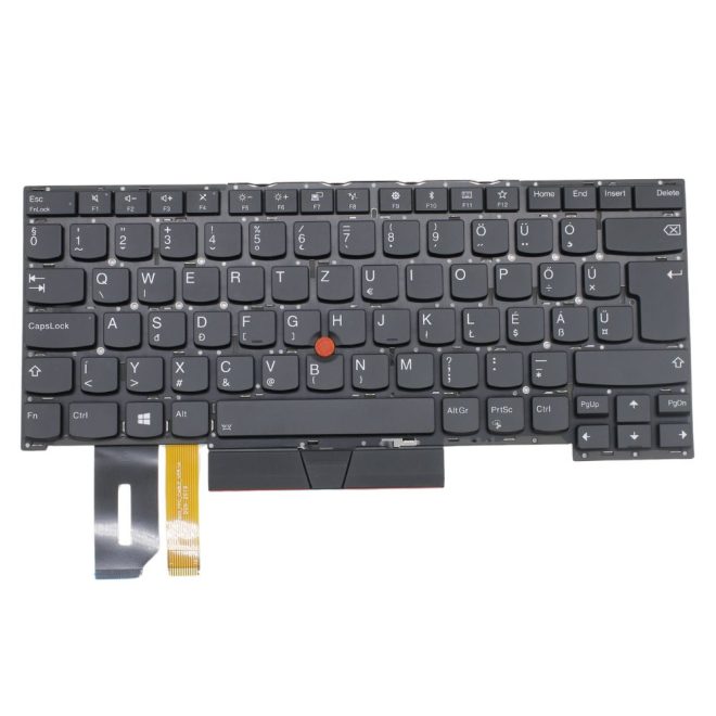 Lenovo ThinkPad T490 fekete magyar Laptop billentyűzet