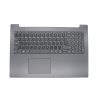 Lenovo IdeaPad 330-15ARR gyári új matricával magyarított szürke billentyűzet modul touchpaddal (5CB0R26541)