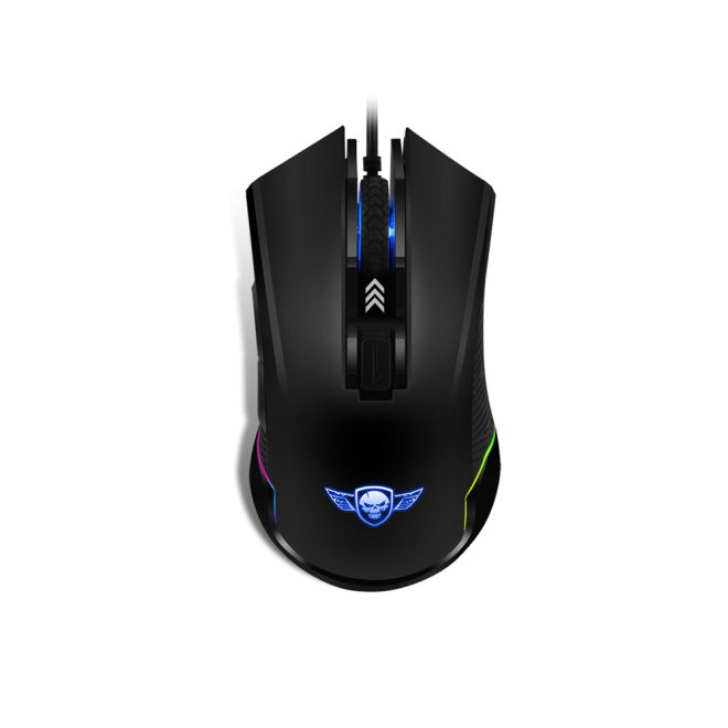 Spirit of Gamer ELITE-M20 RGB gamer egér programozható gombokkal, 4000DPI (S-EM20BK2)