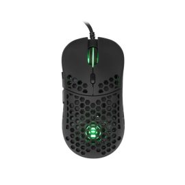   eSHARK NAGINATA RGB LED Világítós Esport Játék Egér, 16.000 DPI, Fekete (ESL-M4)