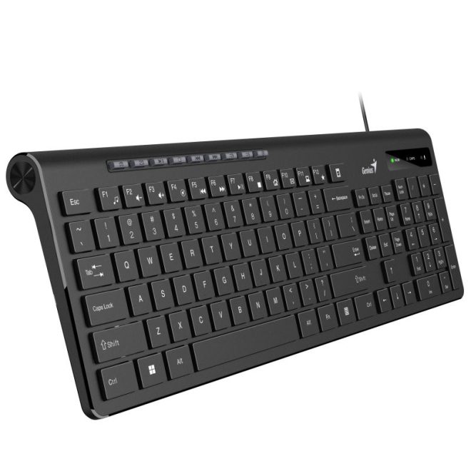 Genius Slimstar 230II MAGYAR USB fekete billentyűzet (31310048404)