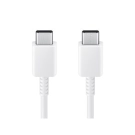   Samsung Galaxy-hoz USB-C to USB-C (Type-C) S10, S20, S21, S22, S23, S24, Adatkábel, Töltőkábel kábel 1m, fehér