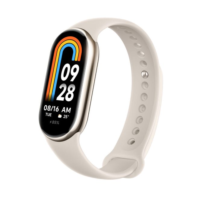 Xiaomi Smart Band 8 aktivitásmérő - Champagne Gold (BHR7166GL)